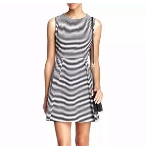 LAST CHANCE! Kate Spade Striped Fit & Flare Dress